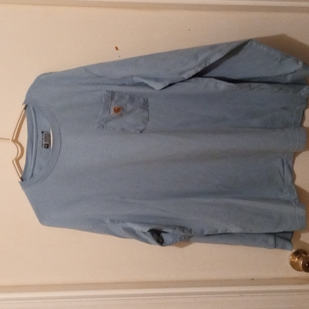 Carhart Heavy Duty 2XL Long sleeve pocketed T-shirt
